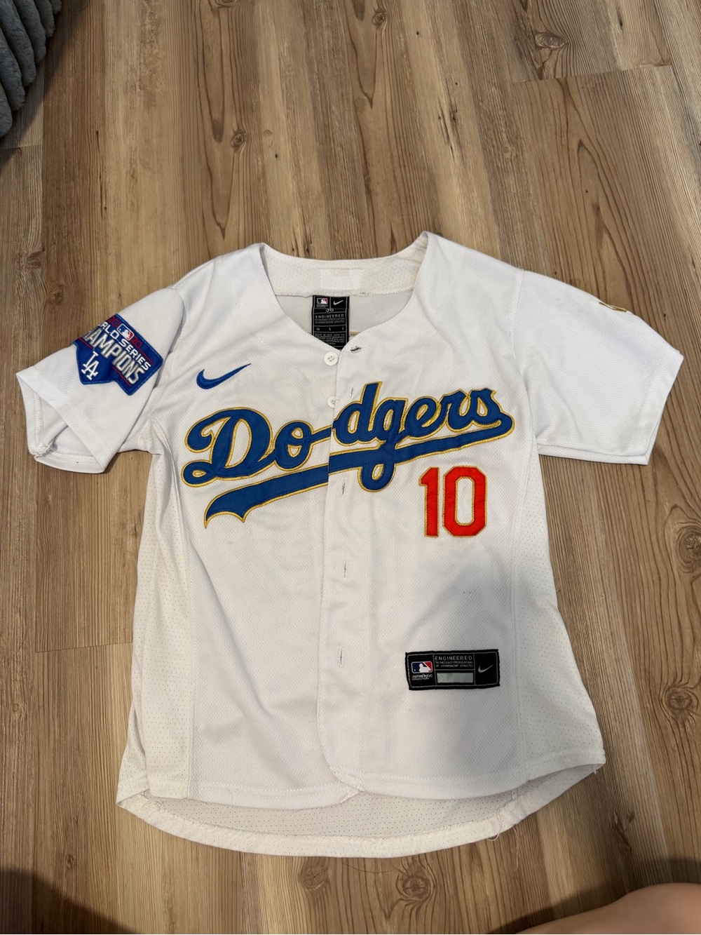 Dodgers World Series Justin Turner Jersey